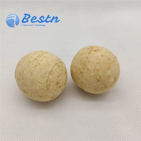 Sfera in ceramica refrattaria in allumina per stufa a scoppio caldo